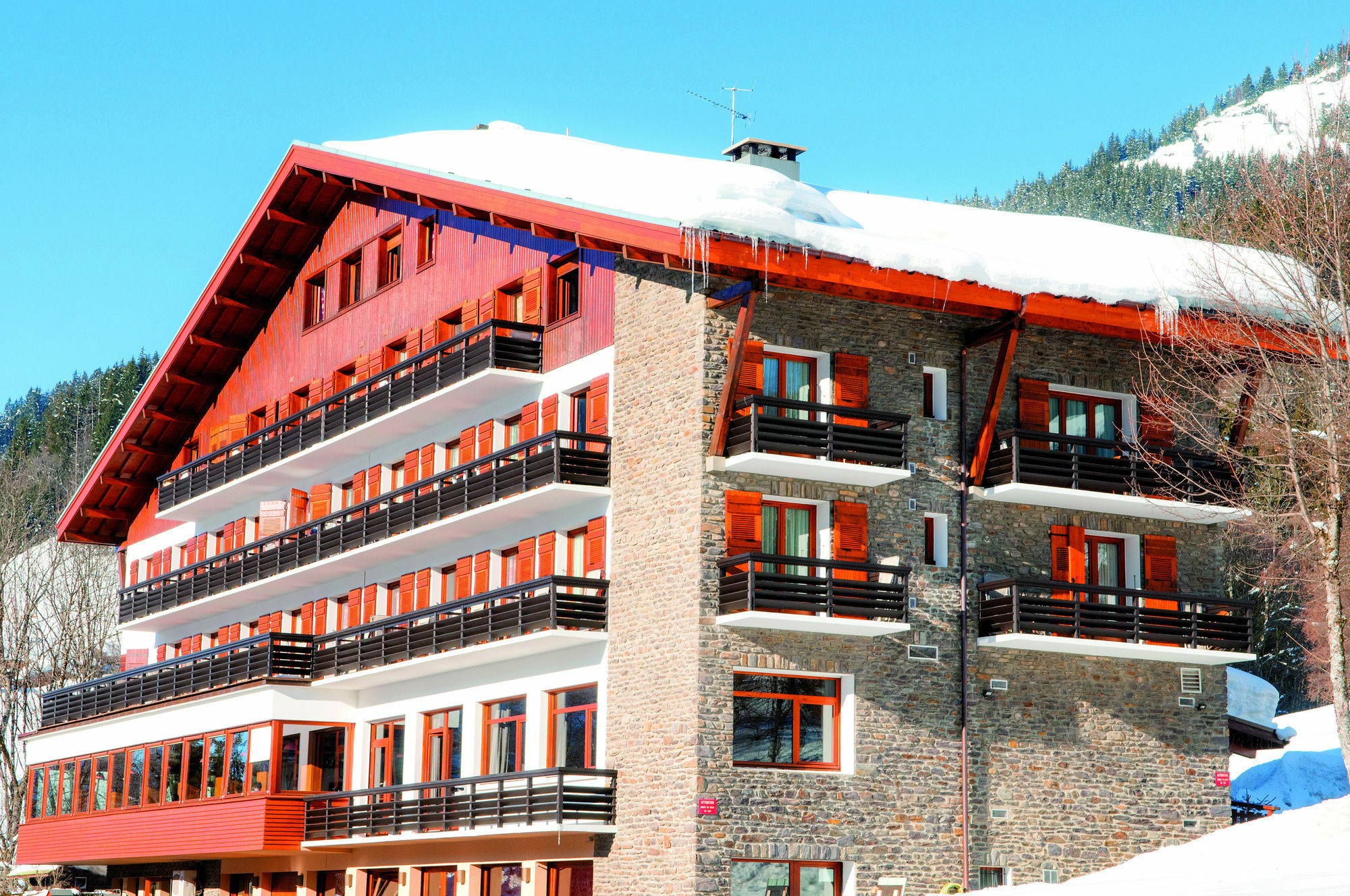 Hotel Vacances Bleues Les Chalets Du Prariand Megève Exterior foto